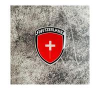 Adesivo riflettente 3D con bandiera nazionale, parti di motociclette, decalcomania per auto, Corea, Francia, Russia, Spagna, Brasile, Cile, Ucraina, Regno Unito, Italia, Stati Uniti(SWITZERLAND)