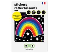 Adesivo riflettente adesivo bici Rainette ( Arcobaleno )
