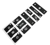 Adesivo Riparazione Pulsante AC Auto Decalcomanie Il Controllo Dell'aria Condizionata Accessori La Decorazione Interni Automobili Per A3 8L Per A2 Car Interior