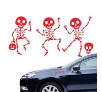 Adesivo scheletro ballando - adesivo per paraurti con scheletro ballando - Dancing Skeleton Paraurti Laptop Finestra Auto Camion Decalcomanie per camion finestra paraurti computer