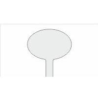 Adesivo Segnagusto stampato su PVC. Dimensioni 95x55 mm. Adesivo per Palette in plexiglass. Tipologia A (cod. E-026 SG-D). Dimensione adesivo : 95x55 mm.