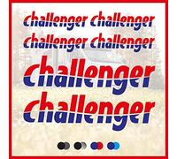 Adesivo set loghi “Challenger Logo” per camper caravan roulotte e barche