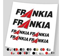 Adesivo set loghi “Frankia logo” per camper caravan roulotte e barche