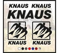 Adesivo set loghi “Knaus Logo 1” per camper caravan roulotte e barche