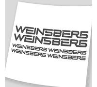 Adesivo set loghi “Weinsberg Logo” per camper caravan roulotte e barche