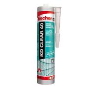 Adesivo Sigillante Fischer KD Crystal 40 cristallino antimuffa 00577129