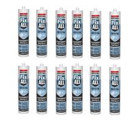Adesivo sigillante Soudal Fix ALL Crystal trasparente 290ml 12 Pezzi