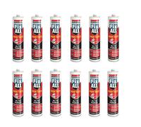 Adesivo sigillante Soudal Fix ALL High Tack 290ml bianco 12 Pezzi