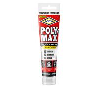 ADESIVO SIGILLANTE UNIVERSALE 'POLY MAX' HTE gr. 115 - cristal (clip strip)- ...