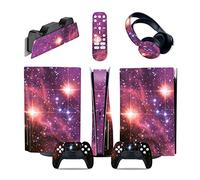 Adesivo Skin 03303 Per PS5 Console Disc Edition & Digital Sticker Vinyl Decal Cover Per Ps5 Controller & Charging Station & Headset & Media Remote Decalcomania Per Cover(Digital Edition)