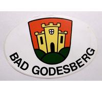 Adesivo Souvenir Bad Godesberg Quartiere Bonn Stemma Del Fiume NRW Anni '80