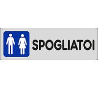 Adesivo Spogliatoi uomini/donne palestre negozi 15CMx5CM Adesivo Spogliatoi uomini/donne palestre negozi 15CMx5CM