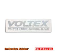 Adesivo spoiler Voltex GT Wing vinile riflettente pressofuso stile JDM Giappo...