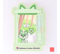 Adesivo Sprigatito Pokemon Center Online Pikachu Award dal Giappone F/S