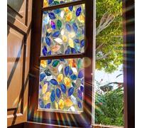 Adesivo statico decorativo per vetri per finestre genera bagliore arcobaleno quando esposto alla luce solare negli spazi interni (XC18006-45 x 200 cm)