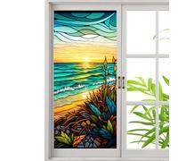 Adesivo statico per - Pellicola adesiva colorata rimovibile | Foglio decorativo in colorato privacy, tinta per finestre anti-UV per la casa, design semplice, senza colla, riutilizzabile