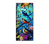 Adesivo statico per - Pellicola adesiva colorata rimovibile | Foglio decorativo in colorato privacy, tinta per finestre anti-UV per la casa, design semplice, senza colla, riutilizzabile