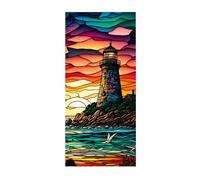 Adesivo statico per - Pellicola adesiva colorata rimovibile | Foglio decorativo in colorato privacy, tinta per finestre anti-UV per la casa, design semplice, senza colla, riutilizzabile