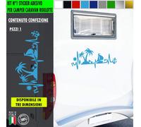 Adesivo sticker camper AMORE MARE VACANZA INFRADITO PASSIONE BARCA cod.2435