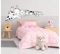 Adesivo Sticker murale per bambini - Amici Animali - Decorazione parete, adesivi per muro