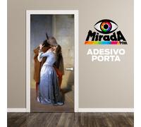 ADESIVO STICKER PER PORTA Francesco Hayez Il Bacio Milano Brera TOP QUALITY