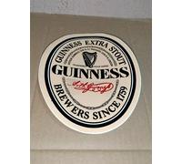 Adesivo Stickers Vintage Da Collezione Pubblicitario Birra Guinness Come Da Foto