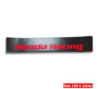 Adesivo stile JDM parabrezza per Honda Racing Sports tutti i modelli 150 cm. ...