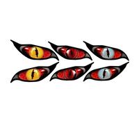 Adesivo Styling Per Auto E Motocicletta Evil Eyes Decal Finestre