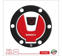 Adesivo tappo benzina keyless resinato 3D DUCATI MULTISTRADA ENDURO tp k03