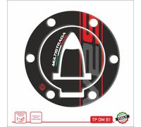 Adesivo tappo benzina resinato 3D compatibile DUCATI MULTISTRADA V2S DM B1