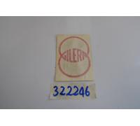 Adesivo targhetta emblema logo Mark stripe sticker Gilera 8.5cm X 6cm