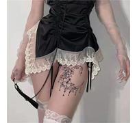 Adesivo tatuaggio a base di erbe farfalla amore luna stella, semipermanente antiriflesso, impermeabile, lunga durata 2 settimane, tatuaggi finti(B-3pcs)