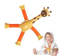 Adesivo Telescopica - Giocattolo Giraffa Con Adesivo Telescopica | Giocattolo Telescopico Giraffa Educativo Contro Lo Stress | Spremere Giocatt Per Bambini Ragazze E Ragazze Regalo Divertente