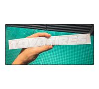 Adesivo ToyoTires 25 cm. Logo decalcomania die cut JDM stile giapponese camio...