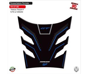 Adesivo TRACER 9 GT paraserbatoio resinato Nero Blu YH GT B5