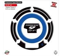 Adesivo TRACER 9 GT per tappo serbatoio resinato Nero Blu YH GT A3