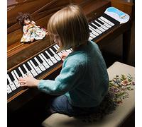 Adesivo Trasparente per Tastiera per Pianoforte, Adesivi per Tastiera per Pianoforte, Etichette Rimovibili per Note Sulla Tastiera di Pianoforte per Pianoforti Elettronici a
