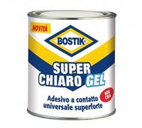 Adesivo universale a contatto Bostik superchiaro Gel da 750 ml
