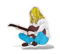 Adesivo VAGABONDO Sticker Auto Moto Camper 4x4 Casco Laptop Hippie Flower Power