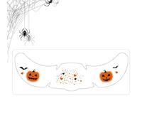Adesivo Viso Halloween Decorazioni Temporanee Autoadesive in Stile Gotico
