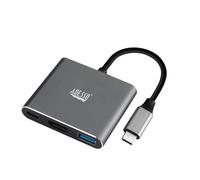 Adesso 3-in-1 USB-C Multiport Docking Station