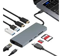 Adesso 9-IN-1 USB-C MULTI-PORT DOCKING STATION scheda di interfaccia e adattatore (9-IN-1 USB-C MULTI-PORT DOCKING - STATION AUH-4040) - Nouvo