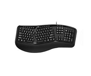 Adesso AKB-150UB Questa tastiera offre agli utenti due dispositivi di input avanzati con progettazione ergonomica e