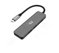 Adesso Docking station AUH-4020 Thunderbolt 3 in alluminio multiporta USB-C 6 in 1 Nouvo