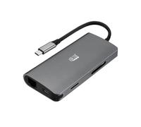 Adesso AUH-4030 Docking Station USB 3.2 Gen 1 (3.1 Gen 1) Type-C Grigio - Nouvo