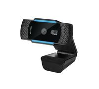 Adesso CyberTrack H5-TAA 1080P HD Auto Focus Webcam con doppio microfono integrato, supporto treppiede e copertura per otturatore privacy, conforme TAA