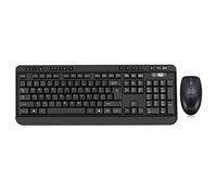 Adesso Desktop Antimicrobico Wireless Desktop Tastiera e Mouse (layout UK)