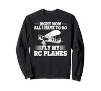 Adesso Devo Solo Far Volare I Miei Aerei RC Felpa