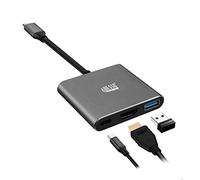 Adesso Docking station 3 in 1 USB-C multiporta