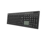 Adesso EasyTouch 445 Tastiera Touchpad cablata multicanale, nera (AKB-445UB)